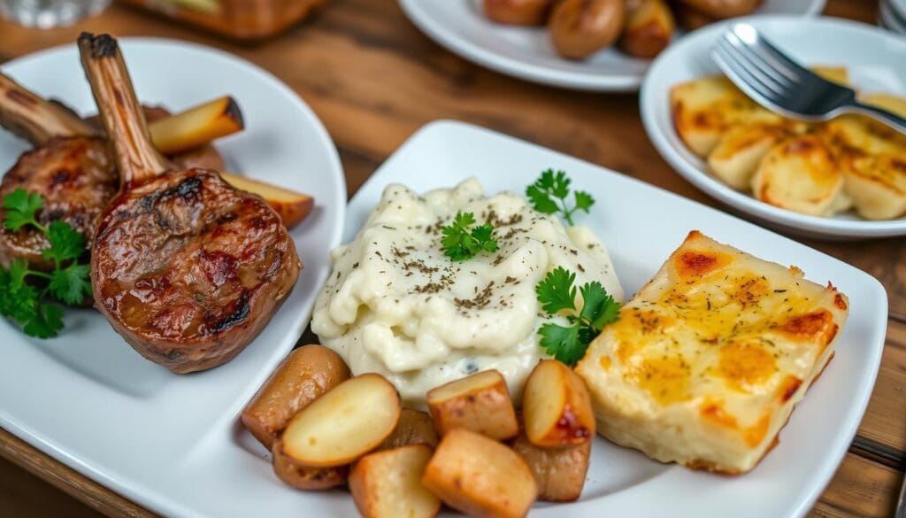 Potato side dishes for lamb
