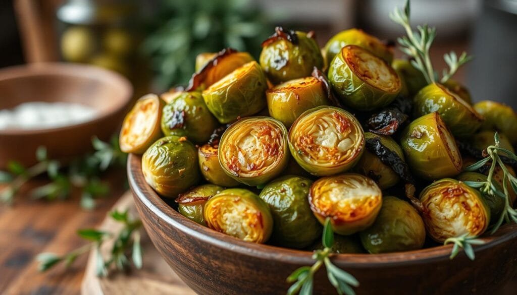 Roasted brussels sprouts
