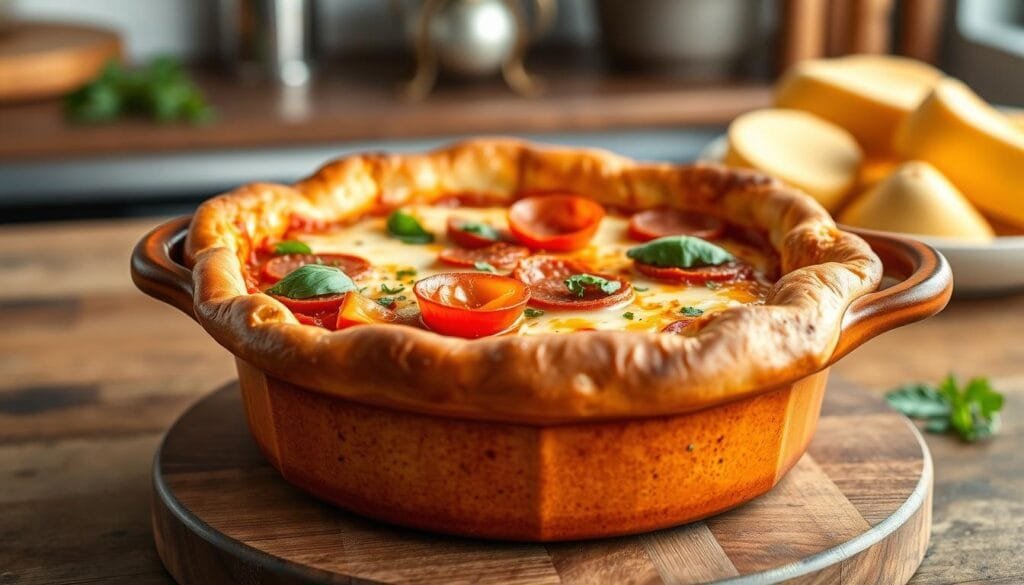 chicago pizza pot pie dish