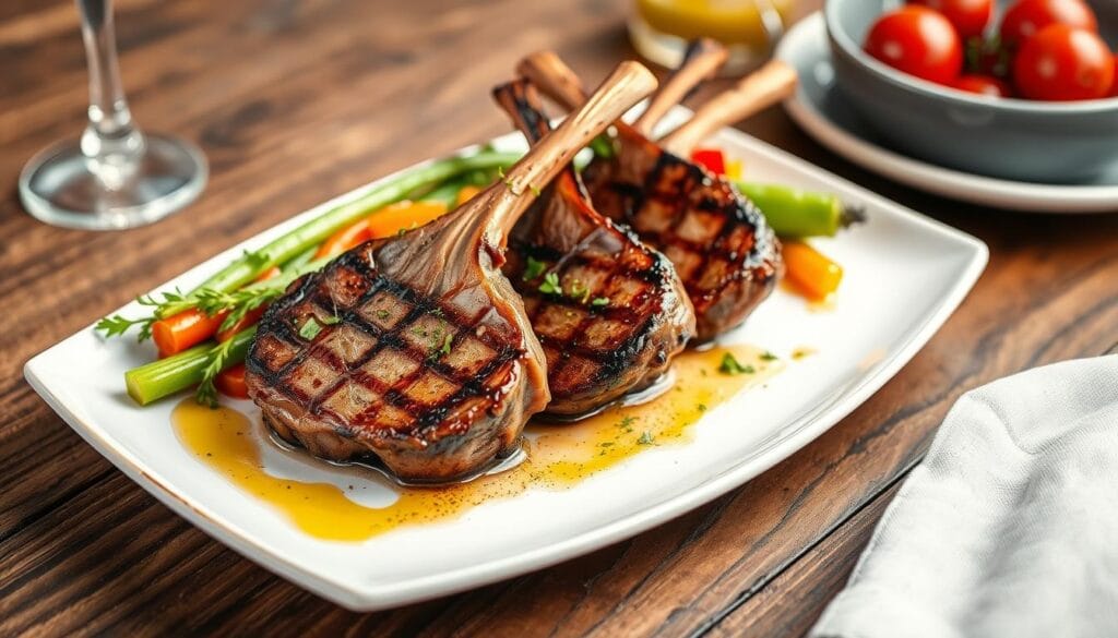 grilled lamb loin chops grilled lamb loin chops
