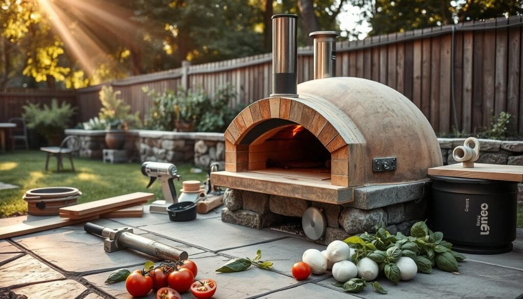 pizza oven installation