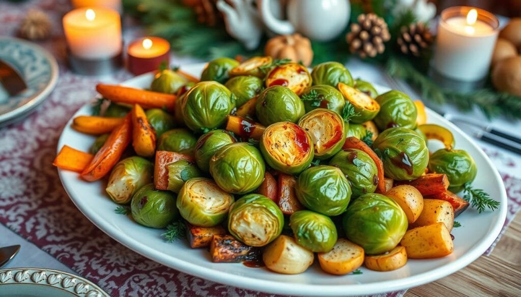roasted brussels sprouts holiday dishes