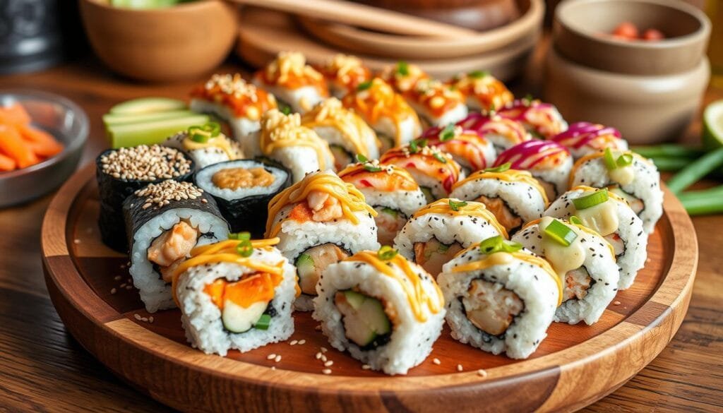 sushi bake variations