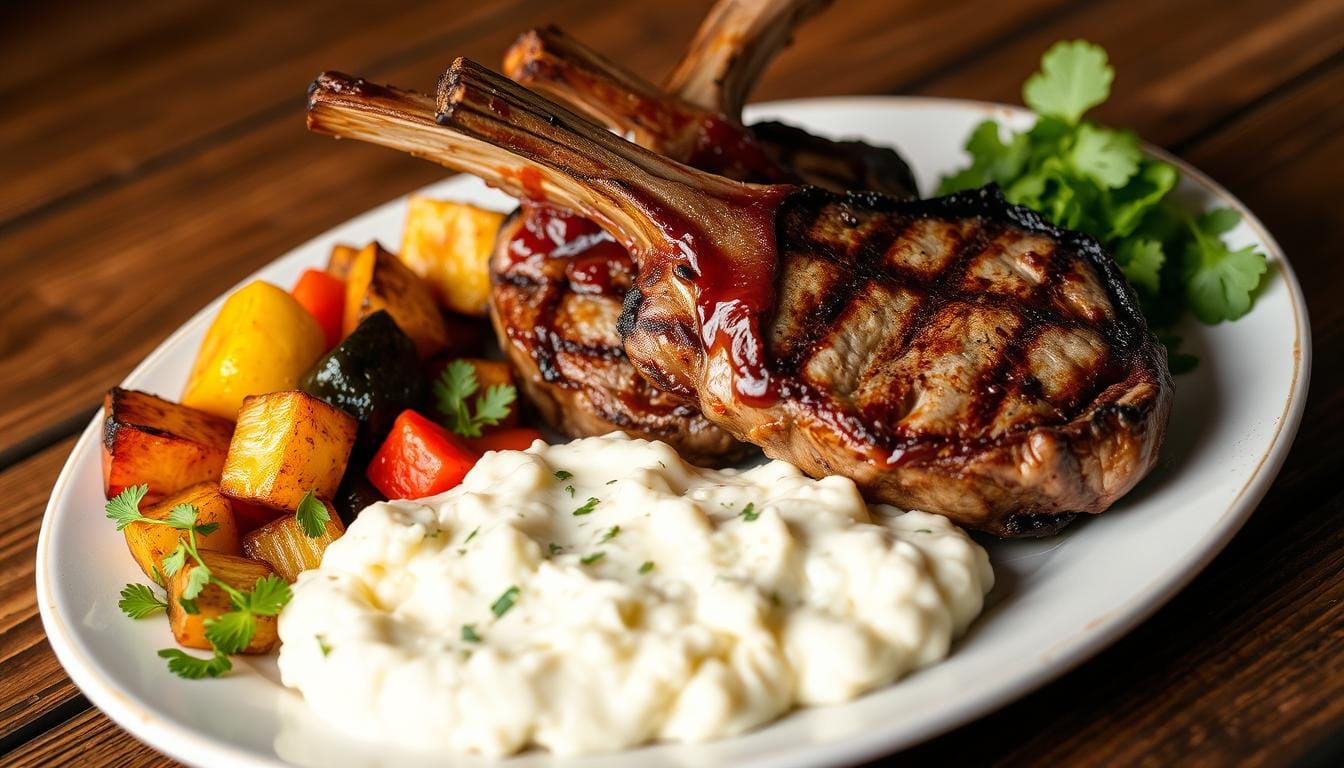 what to serve with lamb chops