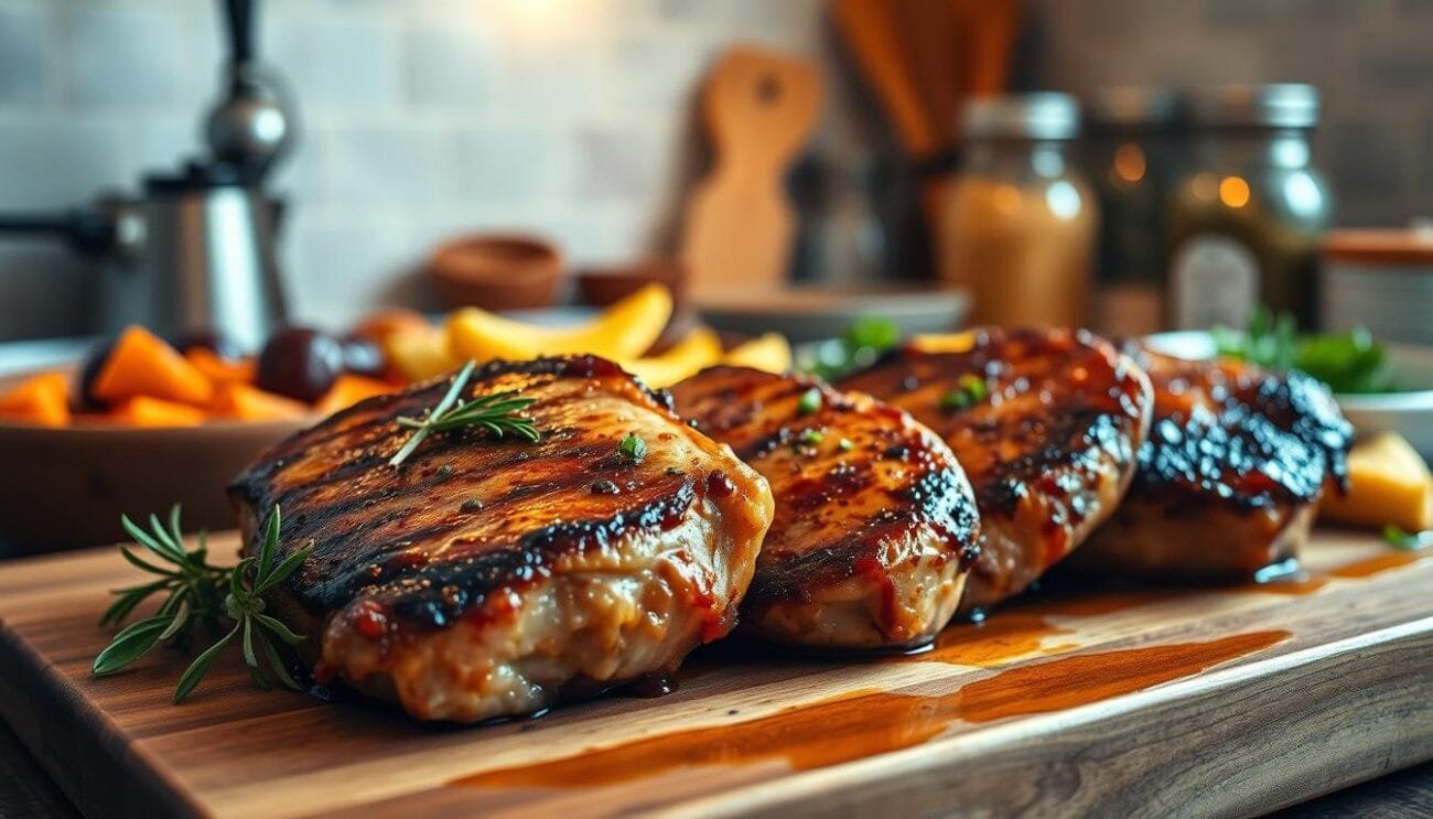 4-ingredient pork chops