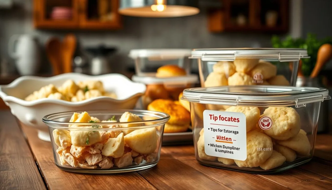 Chicken and Dumplings Storage Tips