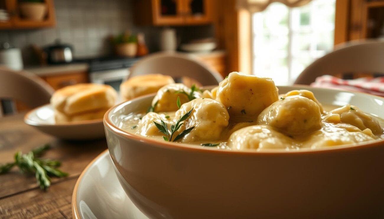 Creamy Chicken and Dumplings Recipe (Stovetop, Crockpot, 4-Ingredient Options)