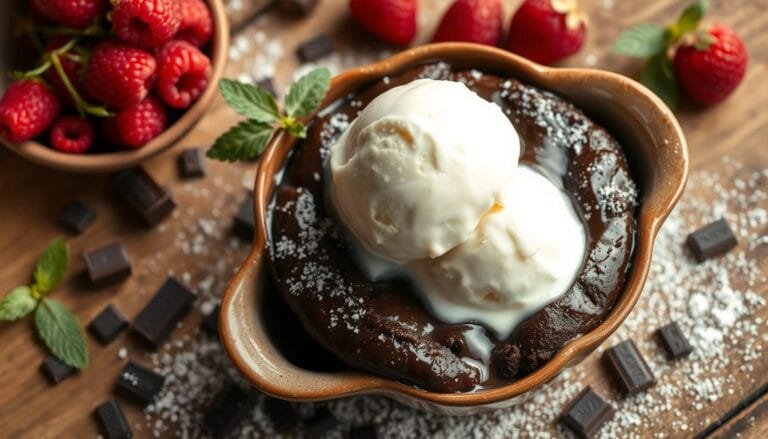 Ina Garten's brownie pudding recipe