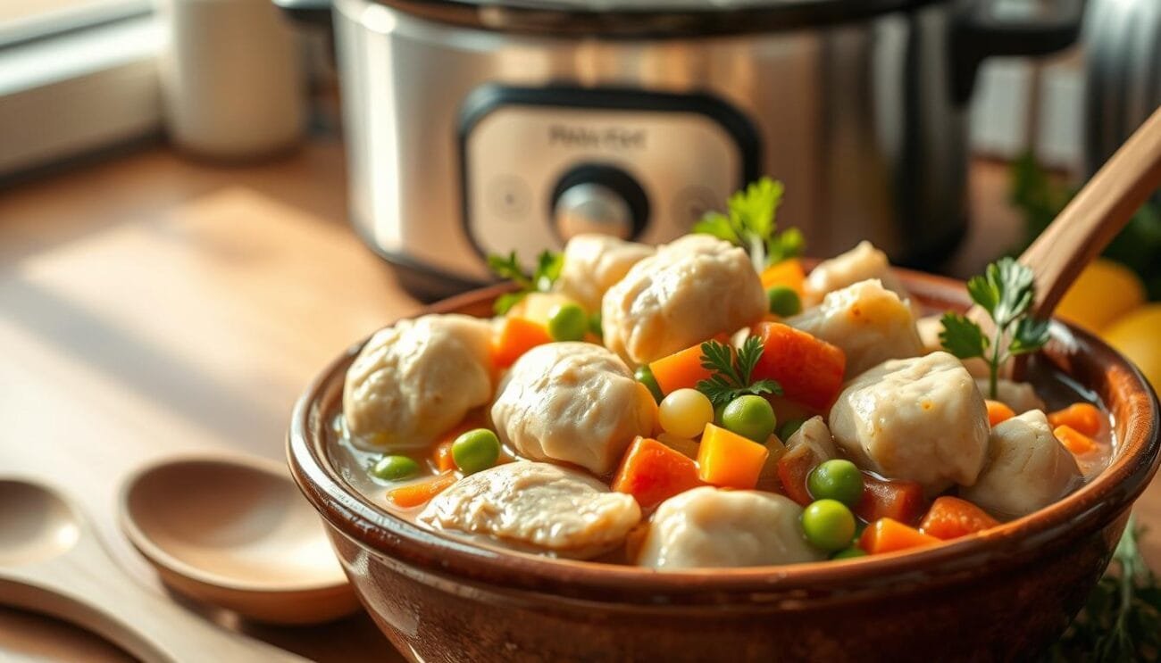 One-Pot Chicken and Dumplings with Vegetables