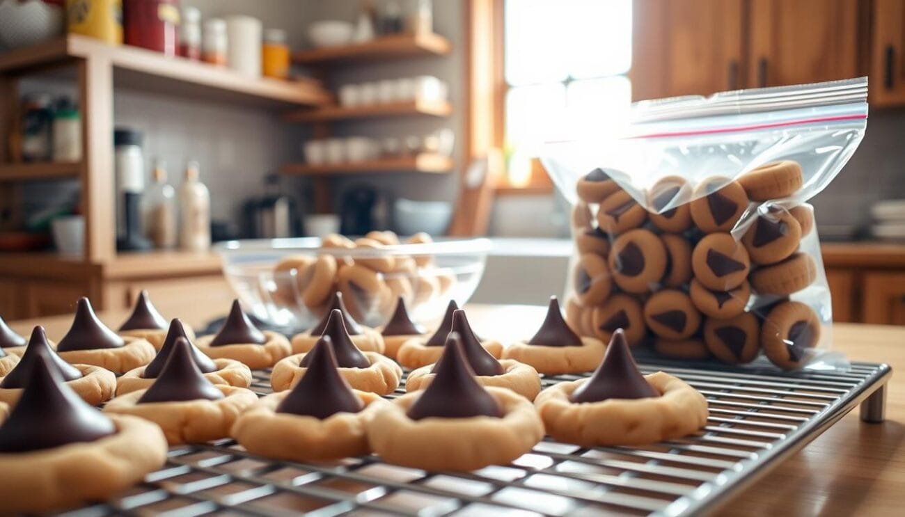 storage and freezing cookies